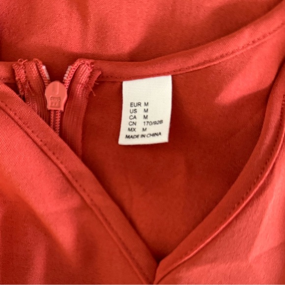 Elegant Orange Maxi Dress - Picture 6 of 7